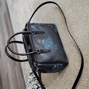Cute victorian flower Coach purse.